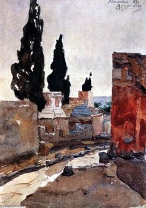 Pompey. Street. — Vasily Ivanovich Surikov