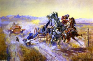 An Old Story — Charles Marion Russell