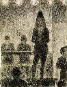 Trombone Player — Georges Seurat, Impressionism