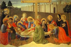Lamentation Over The Dead Christ — Fra Angelico, Early Renaissance