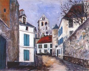 Village Street — Maurice Utrillo