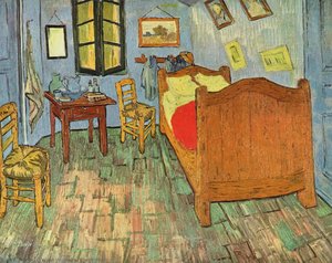 The Bedroom — Vincent Willem Van Gogh, Post-impressionism
