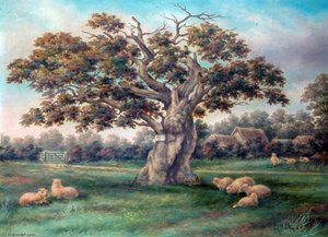 Cowper's Oak — William Samuel Wright