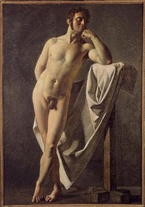 Male Nude — Jean-auguste-dominique Ingres