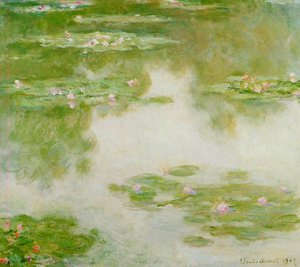 Water Lilies (34) — Claude Monet, Impressionism