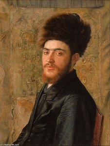 Man With Fur Hat — Isidor Kaufmann