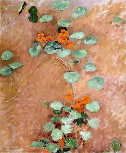 Nasturtiums — Gustave Caillebotte