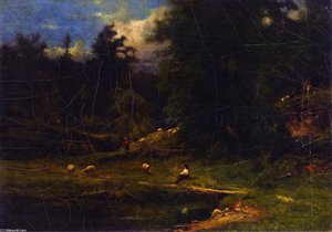 Pastoral Landscape — George Innes