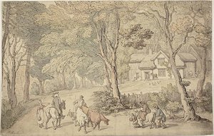 Doctor Syntax On The Road — Thomas Rowlandson