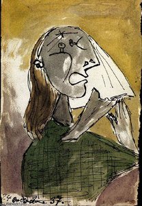 La Femme Qui Pleure (dora Maar) — Pablo Picasso