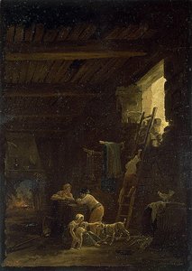 Peasant Dwelling-place — Hubert Robert