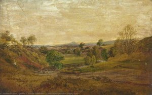 Landscape (possibly Argaty Burn) — James M Robert Greenlees