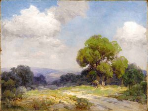 Morning In The Hills Southwest Texas — Robert Julian Onderdonk, Impressionism