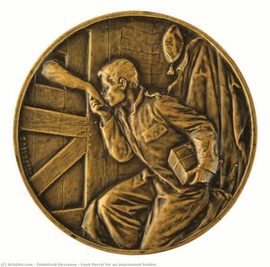 Food Parcel For An Imprisoned Soldier — Godefroid Devreese