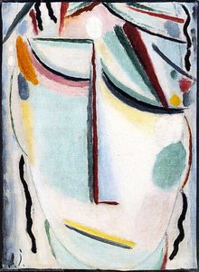 Savior's Face: Silent Gaze — Alexej Von Jawlensky