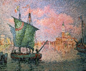 Venice, The Pink Cloud — Paul Signac