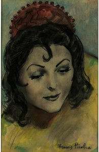 Tete De Femme — Francis Picabia
