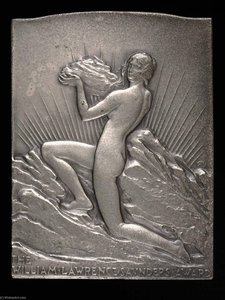 William Lawrence Saunders Medal For Achievement In Mining (obverse) — Anthony De Francisci