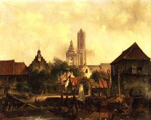 View Of Utrecht — Willem Roelofs