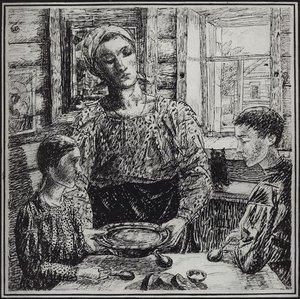 Mother — Kuzma Petrov-vodkin