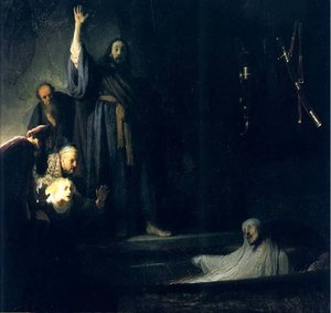 La Resurrection De Lazare, Los Angeles — Rembrandt Van Rijn, Dutch Golden Age