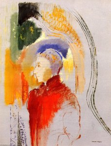 Figure In Profile — Odilon Redon, Symbolism