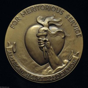 American Heart Association Medal For Meritorious Service — Joseph Emile Renier