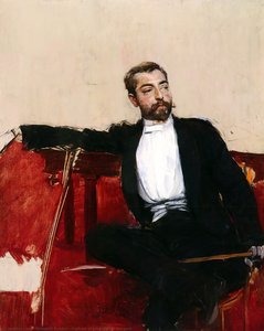 Portrait Of John Singer Sargent — Giovanni Boldini, Belle Époque