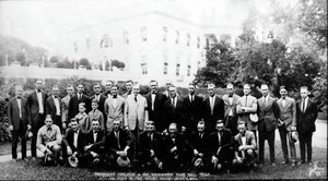 Washington Senators With President Coolidge Photograph — Peter Werner Schutz