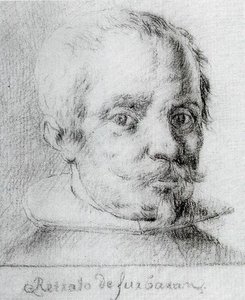 Portrait Of Zurbarán — Francisco José De Goya Y Lucientes, Baroque