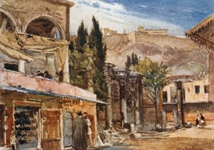 The Stoa Of Hadrian — John Fulleylove