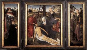 Late - Triptych Of Adriaan Reins — Memling, Hans