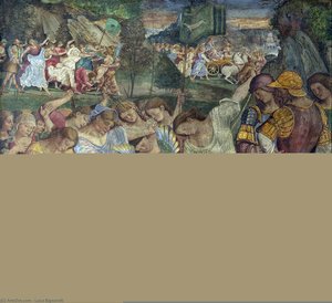 Virgin and Child with Sts Jerome and Bernard of Clairvaux