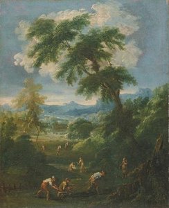 Paysage Avec Figures — Alessandro Magnasco