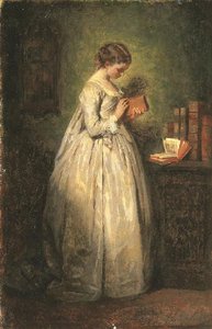 Jeune Fille Lisant — Charles Chaplin