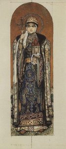 Princess Olga — Victor Vasnetsov