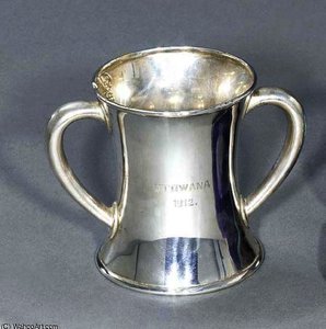 A German Silver Cigar-lamp (mark Of Marten Heinrich Hansen) — Heinrich Hansen