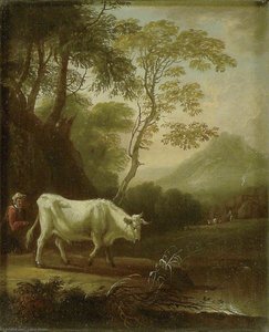 Landscape With A Bull