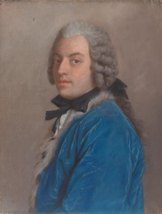 Portrait Of Francesco Algarotti — Jean-étienne Liotard, Rococo Portraiture