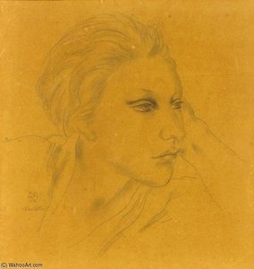 Portrait Of A Lady — Léonard Tsuguharu Foujita