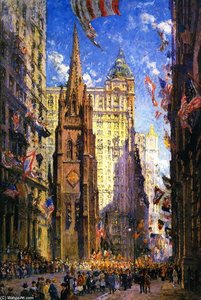 The Three Towers — Colin Campbell Cooper