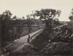 Chesterfield Bridge, North Anna, Virginia — Timothy O'sullivan Alexander Gardner