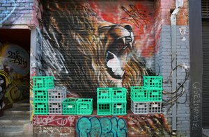 Aerosol Alley, Artists Lane — Khosnaran Khurelbaatar