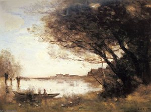 L'inondation — Jean-baptiste-camille Corot