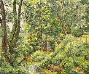Suffolk Summer — Donald Ewart Milner, Impressionism