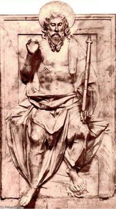 Relief With The Blessing Christ — Giovanni Dalmata