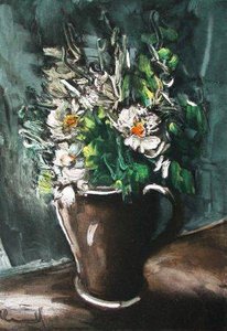 Flowers In Ceramic Pot — Maurice De Vlaminck