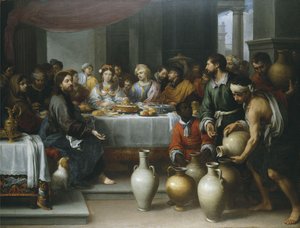 The Marriage Feast At Cana — Bartolomé Esteban Murillo