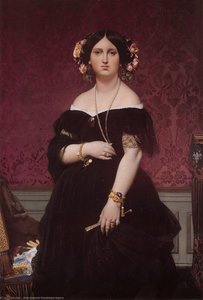 Madame Paul Sigisbert Moitessier — Jean-auguste-dominique Ingres