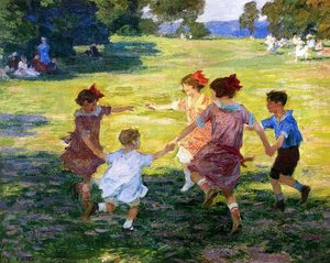 Ring Around The Rosie — Edward Henry Potthast
